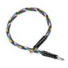 Obroża dla psa, zaciskowa, sznurek, 8MM/40CM multikolor