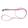 Smycz dla psa z wytrzymałej gumy, różowy, 16mm/1,2m
