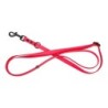 Smycz dla psa 3w1 z wytrzymałej gumy, czerwona, 16mm/1,00-1,80 m
