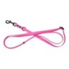 Smycz dla psa 3w1 z wytrzymałej gumy, różowa, 16mm/1,00-1,80 m