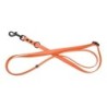 Smycz dla psa 3w1 z wytrzymałej gumy, pomarańczowa, 16mm/1,00-1,80 m