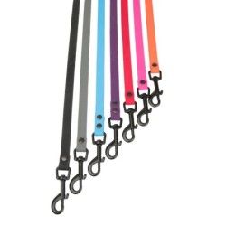 Obroża dla psa z wytrzymałej gumy, pomarańczowe, 16mm/30-47 cm