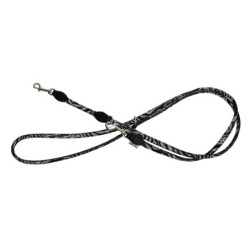 Smycz dla psa, wzór EQUILIBRE, regulowana okrągła 6mm /220cm