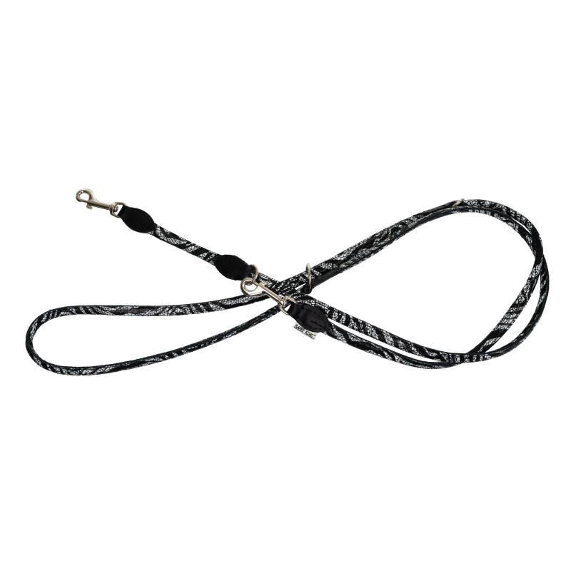 Smycz dla psa, wzór EQUILIBRE, regulowana okrągła 12mm /220cm