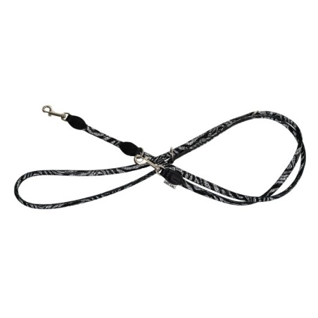 Smycz dla psa, wzór EQUILIBRE, regulowana okrągła 12mm /220cm