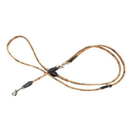 Smycz dla psa, wzór LION, regulowana okrągła 8mm /220cm