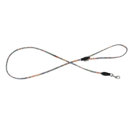 Smycz dla psa, wzór  LA FLEUR,  okrągła  6mm /120cm