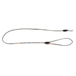 Smycz dla psa, wzór  LA FLEUR,  okrągła  6mm /120cm