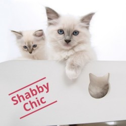 Domek dla kota Catit Vesper Cottage 50x50x49cm, Biały