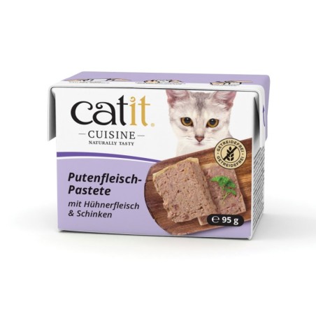 Cuisine Turkey Pate, pasztet, dla kota, indyk i kurczak, 95g