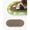 Drapak kartonowy Catit Senses 2.0 Oval Scratcher, do torów Catit