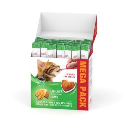 Creamy Megapack, przysmak, dla kota, kurczak z jagnięciną, 50x10g