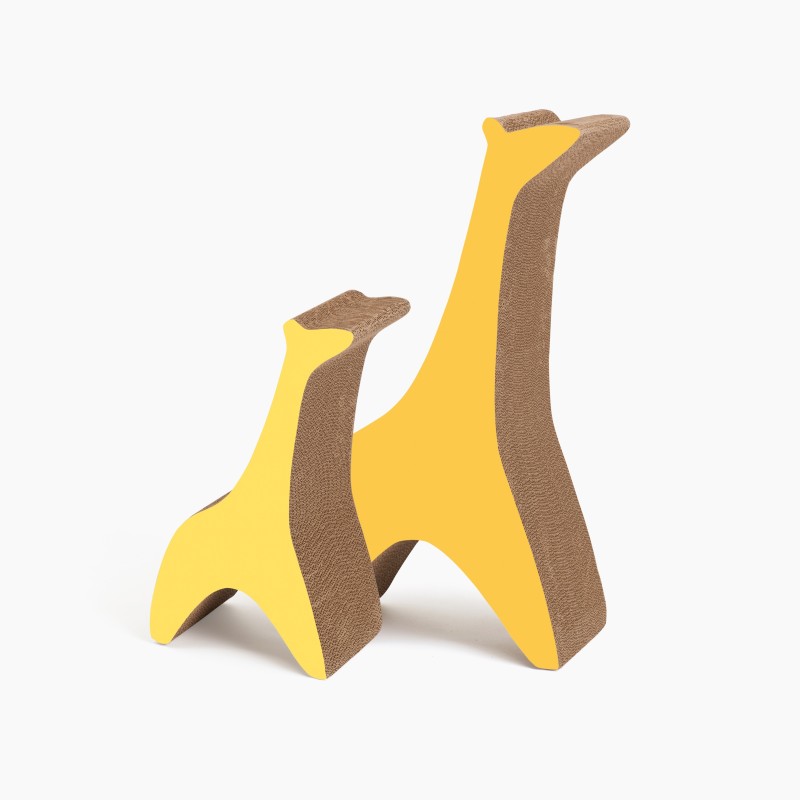 Zoo Scratcher Żyrafa, drapak, dla kota, kartonowy, 24 x 18,5 x 44,5 cm