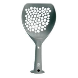 Łopatka do kuwety Kitty, szara, 9 x 15.5 x 32 cm