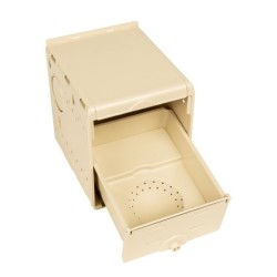 Lęgówka Agapornis Nest, kolor beżowy, 16,5 × 20 × 20h