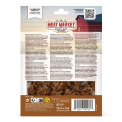 Zoe Meat Market, dla psa, kąski z mięsem strusia, 100g, saszetka