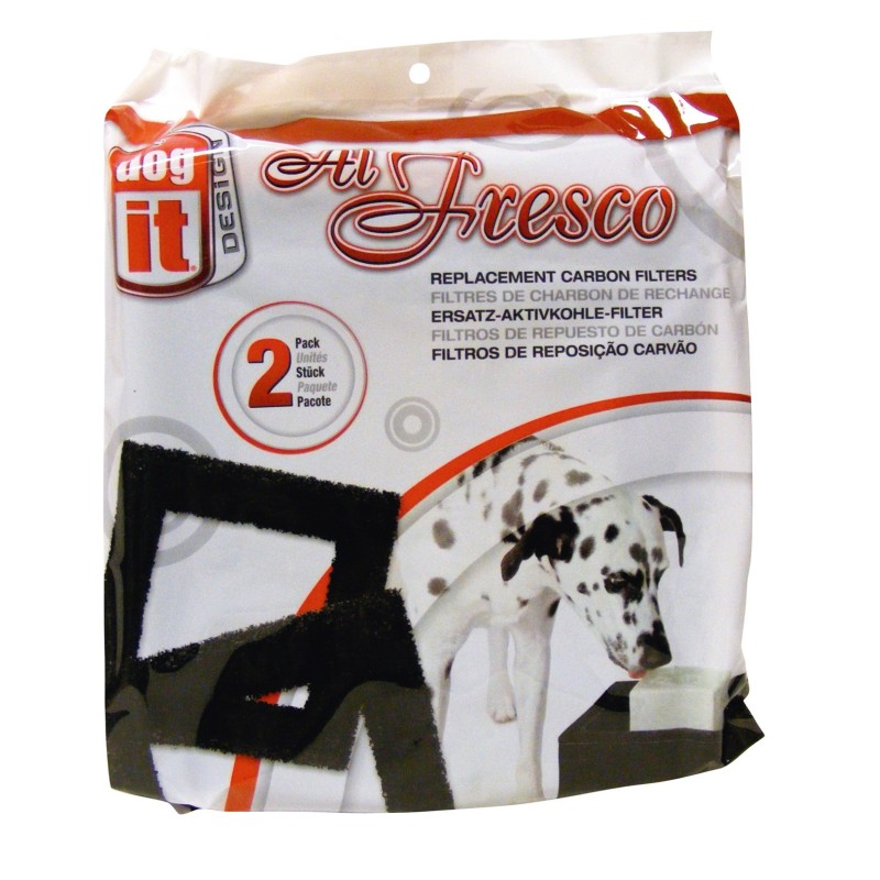 Filtry zamienne do fontanny Al Fresco, dla psa, 2 szt