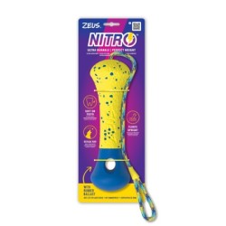 Zeus Nitro, kość z linką, zabawka, dla psa, 26 cm, pływająca