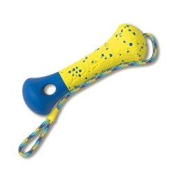 Zeus Nitro, kość z linką, zabawka, dla psa, 26 cm, pływająca