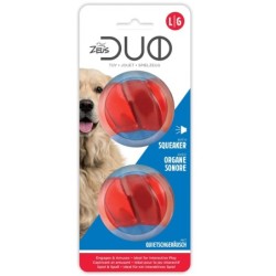 ZS Duo Ball, 6,3cm, z dźwiękiem/piszczące, 2szt/op.