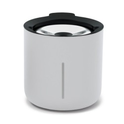 Zeus Oasis Fountain, fontanna dla psa, jasnoszara, 6l, 24x25 cm, USB