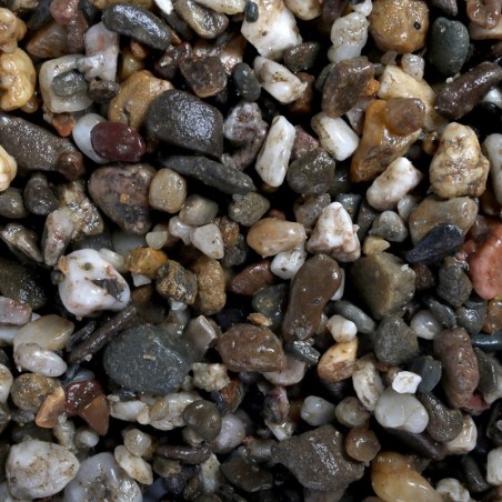 Gravel Dark Coarse, żwirek, do akwarium, ciemny, 3-6 mm, 10 kg
