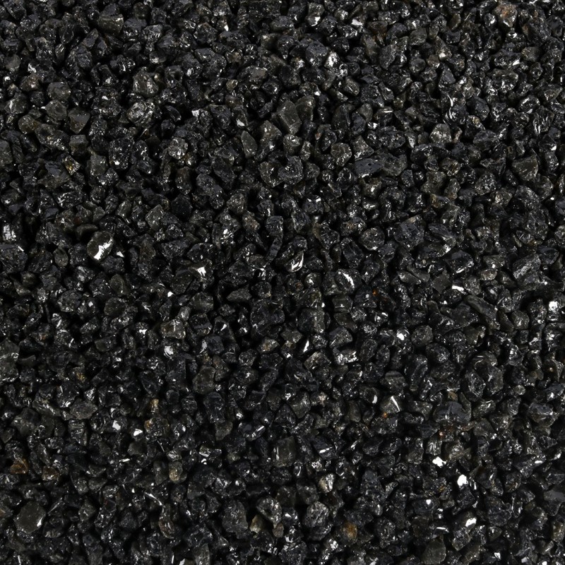 Gravel Black, żwirek, do akwarium, czarny, 1-3 mm, 9 kg