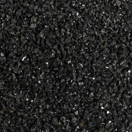 Gravel Black, żwirek, do akwarium, czarny, 1-3 mm, 9 kg