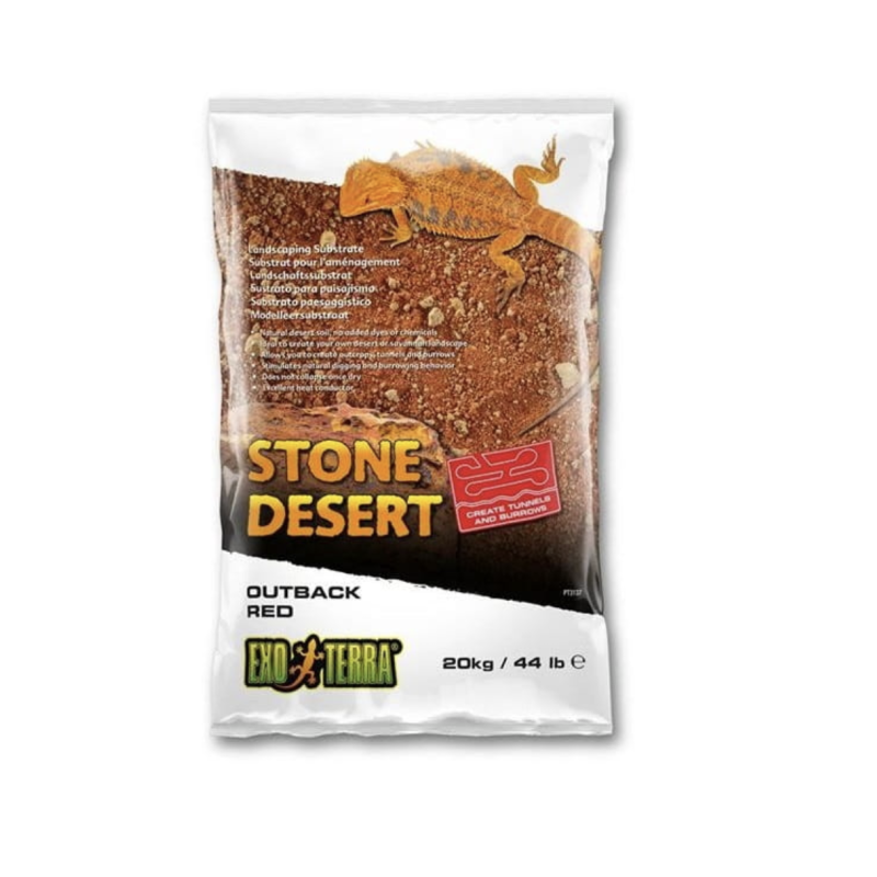 Podłoże Exo Terra Stone Desert, czerwona pustynia, 20kg