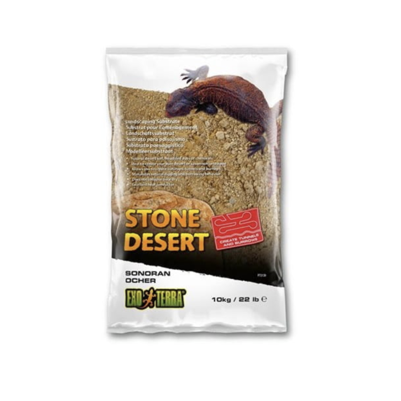 Podłoże Exo Terra Stone Desert, pustynia ochra, 10kg