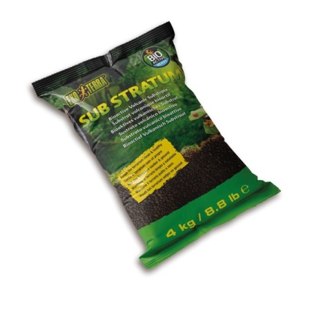 Sub Stratum BioactiveVolcanic Sub, podłoże do terrarium, dla żab, 4kg