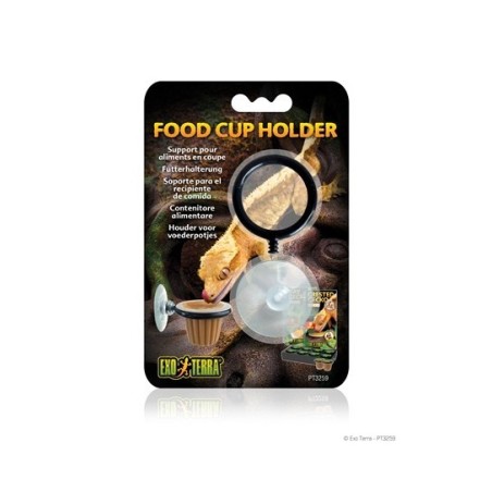 Uchwyt na pokarmy w kubkach z przyssawką