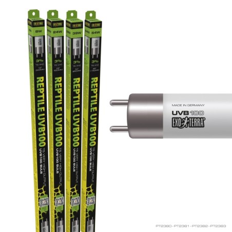 Reptile UVB100, świetlówka T5, do terrarium, 8 W, 30 cm
