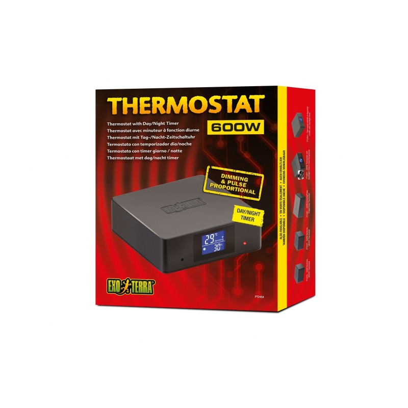 Termostat pulsacyjny 600 W, dzień/noc