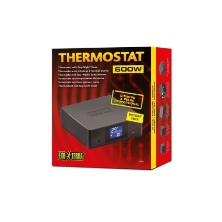 Termostat pulsacyjny 600 W, dzień/noc