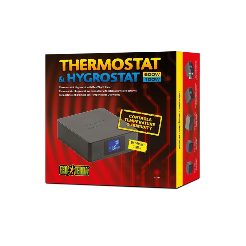 Termostat / Hygrostat, 600 W/100W