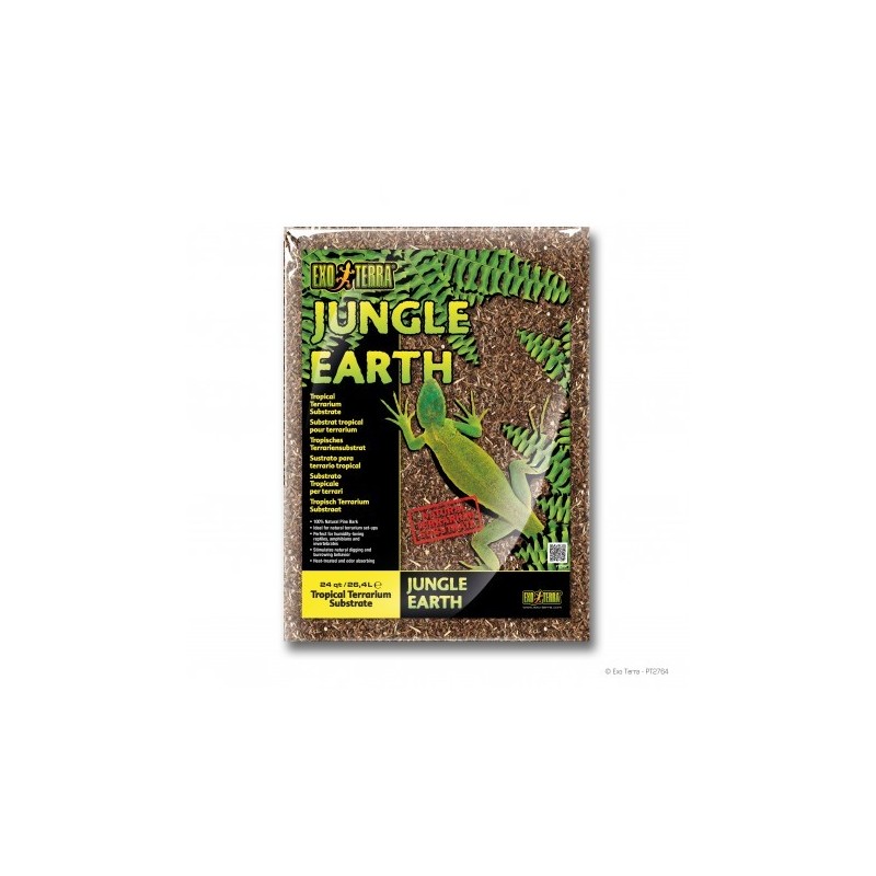Podłoże do terrariumJungle Earth, 26,4L