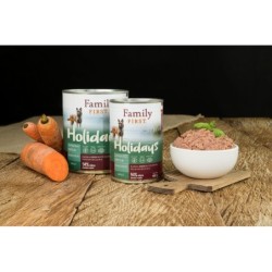 Puszka dla psa, JAGNIĘCINA/KRÓLIK/MARCHEW, adult, duoproteina, 400 g