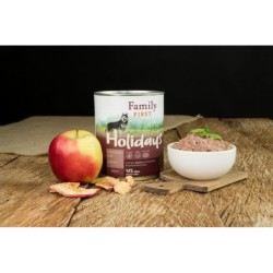 Puszka dla psa, DZICZYZNA/GEŚ/JABŁKO, adult, duoproteina, 800 g