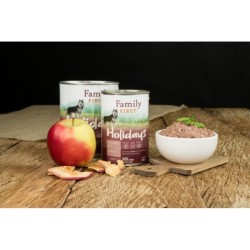 Puszka dla psa, DZICZYZNA/GEŚ/JABŁKO, adult, duoproteina, 800 g