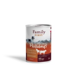 Puszka dla psa, JAGNIĘCINA/WOŁOWINA/ZIEMNIAKI, adult, duoproteina, 400 g