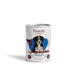 Puszka dla psa, BOGATA W JAGNIĘCINĘ, z burakami, junior, 400 g