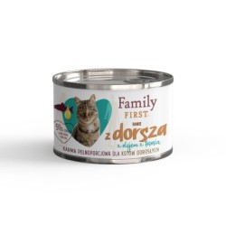 Puszka dla kota, DANIE Z DORSZEM, adult, 200 g