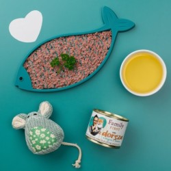 Puszka dla kota, DANIE Z DORSZEM, adult, 200 g