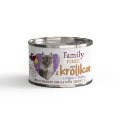 Puszka dla kota, DANIE Z KRÓLIKIEM, adult, 200 g