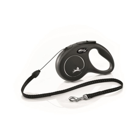 FLEXI SMYCZ New Classic SZNUREK  5 m,ROZM. S,CZARNA,12kg