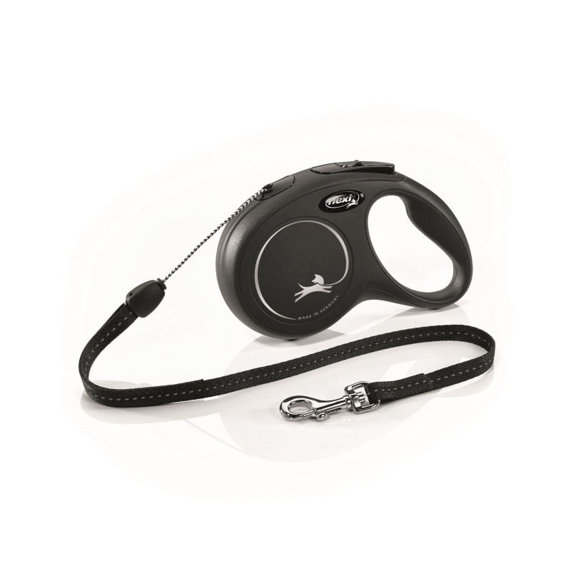 FLEXI SMYCZ New Classic SZNUREK  8 m,ROZM. S ,CZARNA, 12kg
