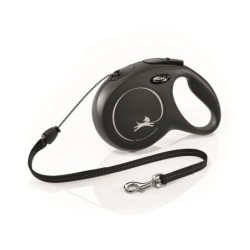 FLEXI SMYCZ New Classic SZNUREK  8 m ,ROZM. M ,CZARNA, 20kg