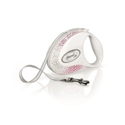 FLEXI SMYCZ GLAM M / ROZM.M COMPOSITION Mother of pearl BIAŁY