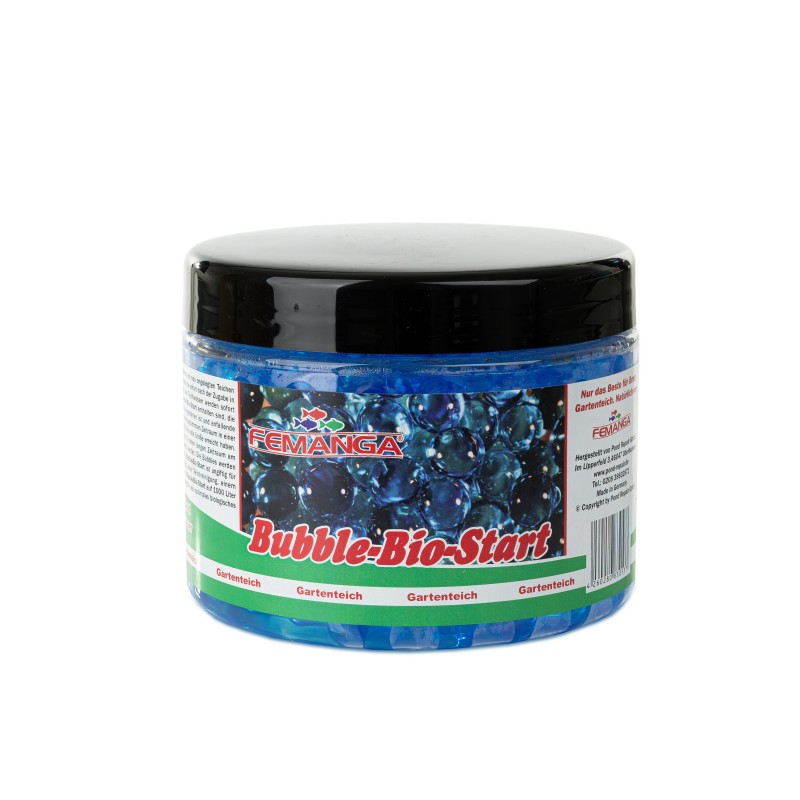Femanga, Bubble Bio Start, Uzdatniacz do wody w żelowych kulkach, 500ml, oczko wodne